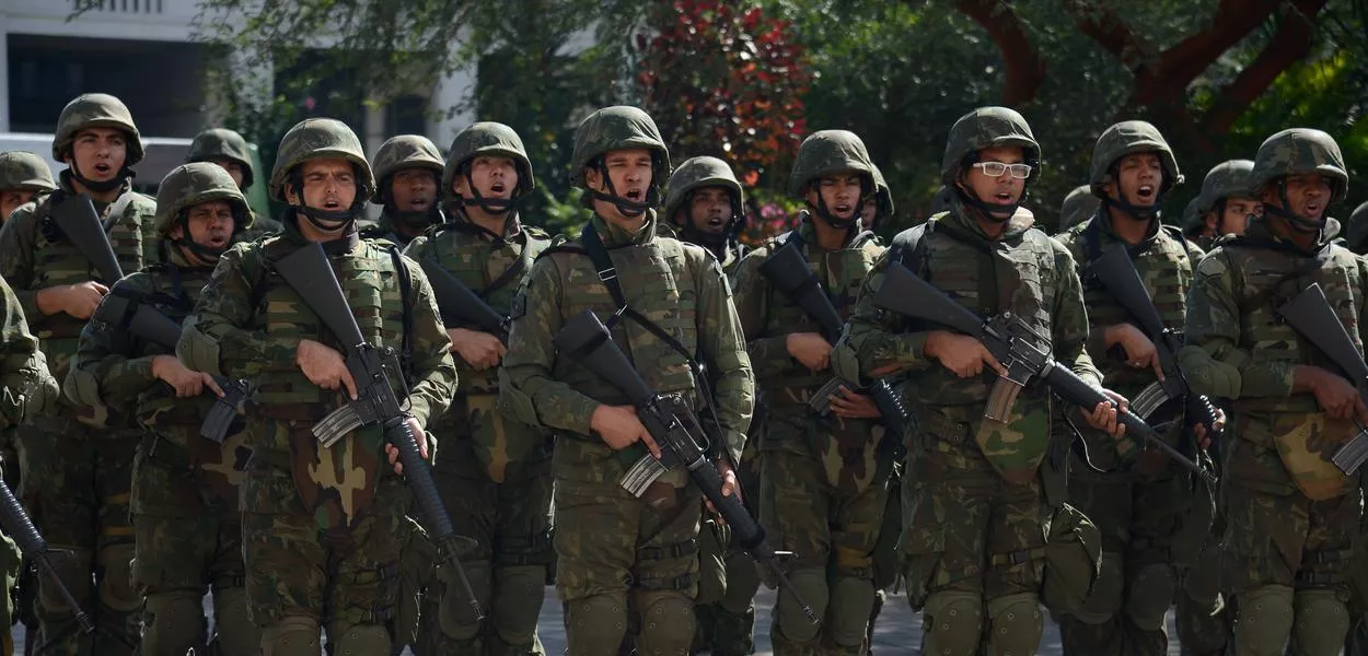 Militares do Exército Brasil