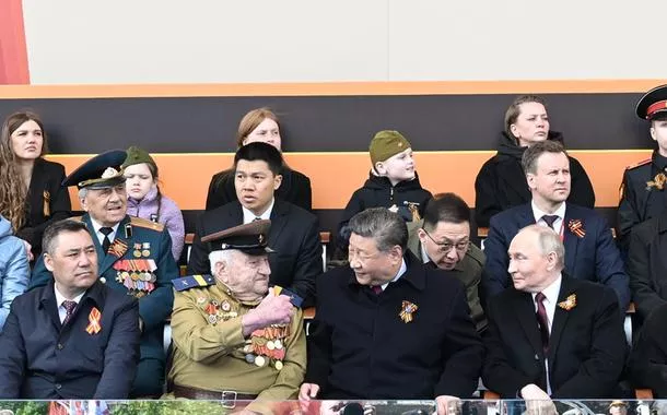 Xi Jinping participa da comemoração dos 80 anos da vitória na Grande Guerra Patriótica em Moscou