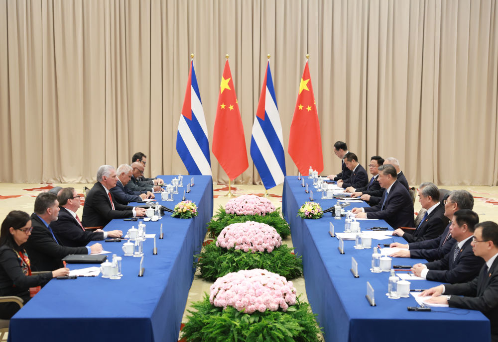 Xi Jinping e Miguel Díaz-Canel se reúnem em Moscou (atualizada)