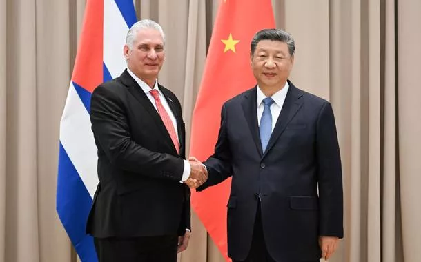 Xi Jinping e Miguel Díaz-Canel se reúnem em Moscou (atualizada)