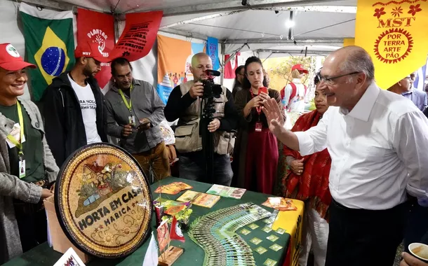 Geraldo Alckmin na Feira Nacional do MST - 11/05/2025