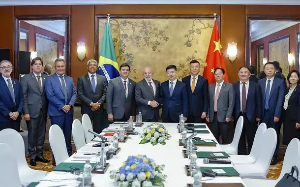 Audiência do presidente Lula e delegação brasileira com representantes da Norinco