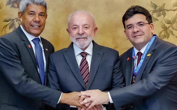 Jerônimo Rodrigues, Lula e Rafael Fonteles - 12/05/2025