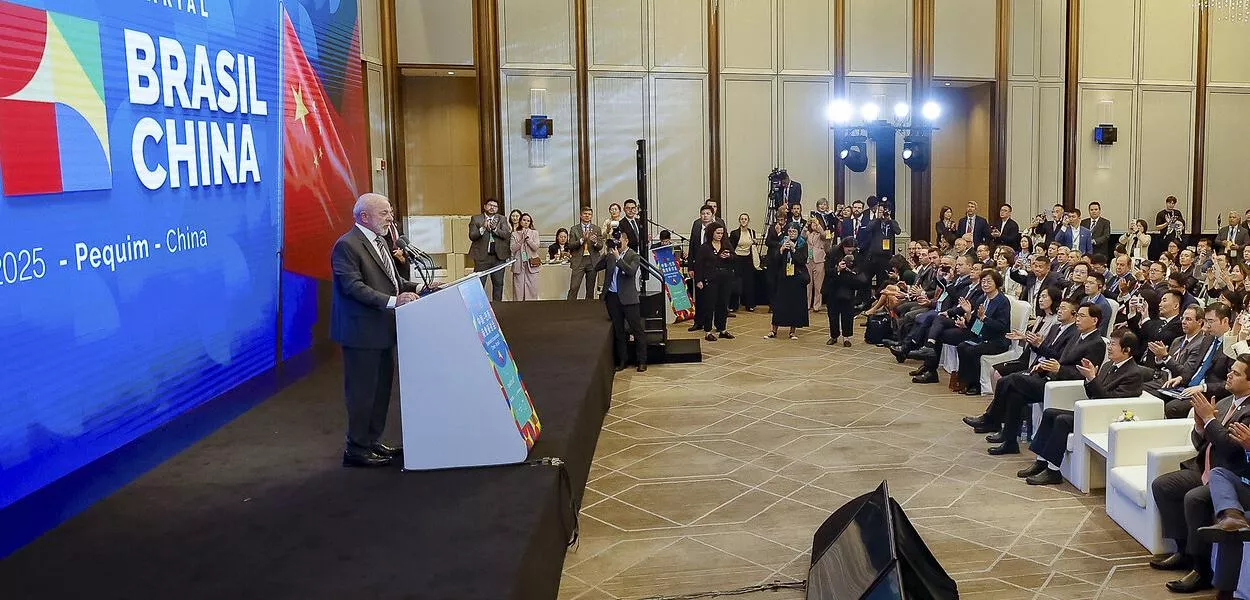 Lula no Fórum Empresarial Brasil-China