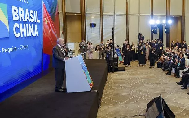 Lula no Fórum Empresarial Brasil-China