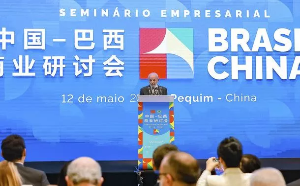 Lula no Fórum Empresarial Brasil-China
