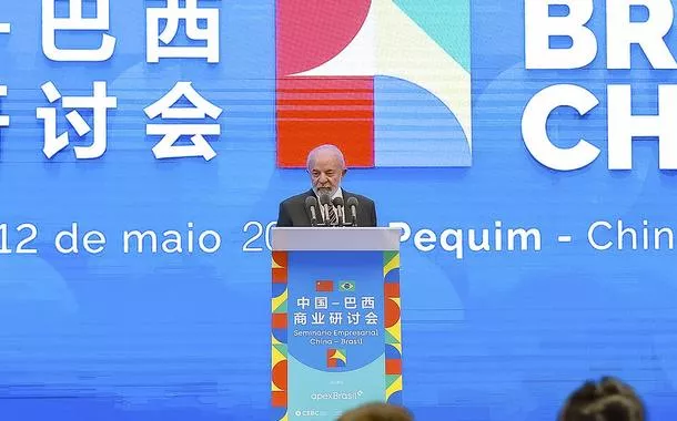 Lula no Fórum Empresarial Brasil-China