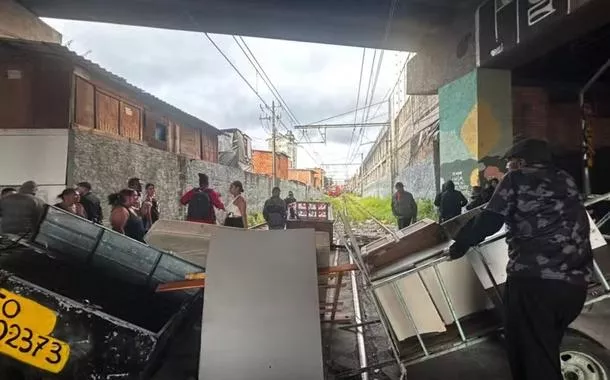 Ação policial na Favela do Moinho
