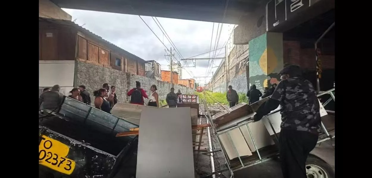 Ação policial na Favela do Moinho