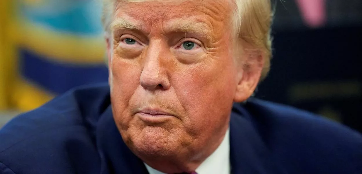 Presidente dos EUA, Donald Trump, no Salão Oval da Casa Branca, em Washington - 09/05/2025