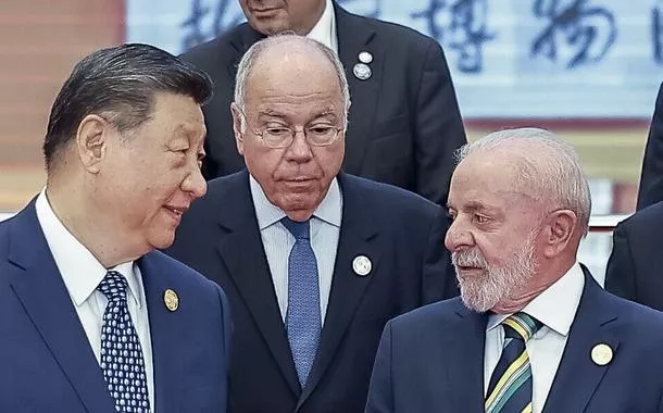Xi Jinping, Mauro Vieira e Lula