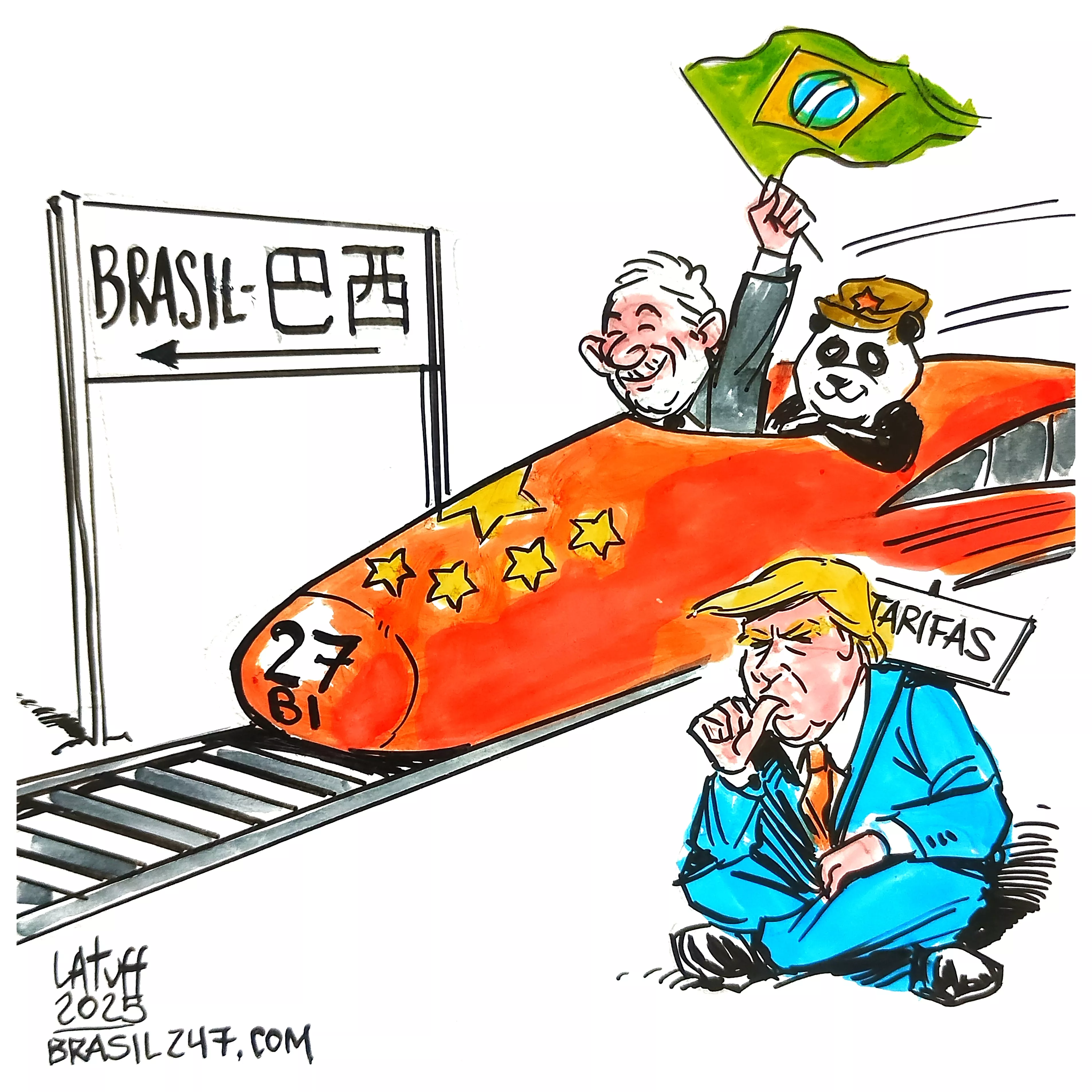Lula na China