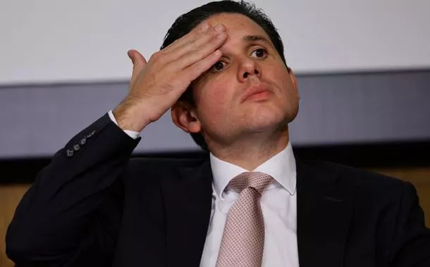 Presidente da Câmara dos Deputados, Hugo Motta, em Brasília
