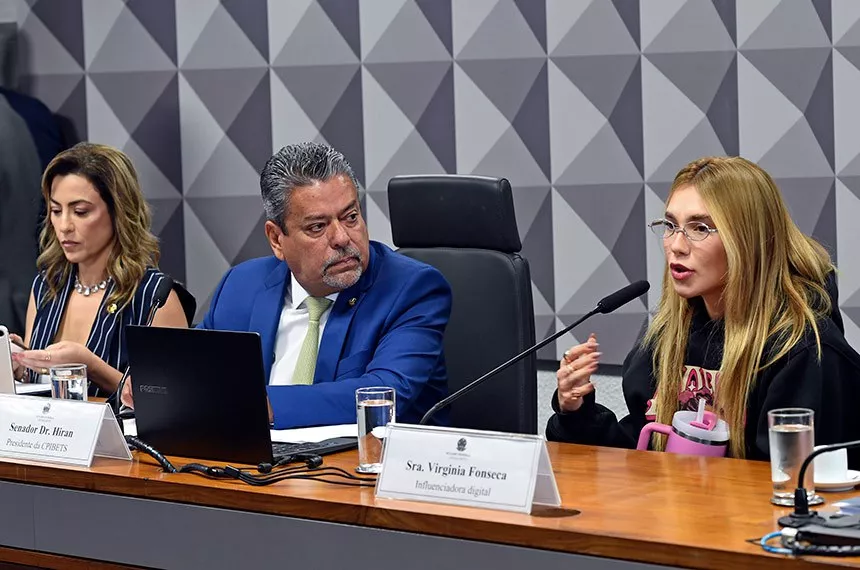 Virgínia fala a CPI como testemunha a pedido da relatora, Soraya Thronicke