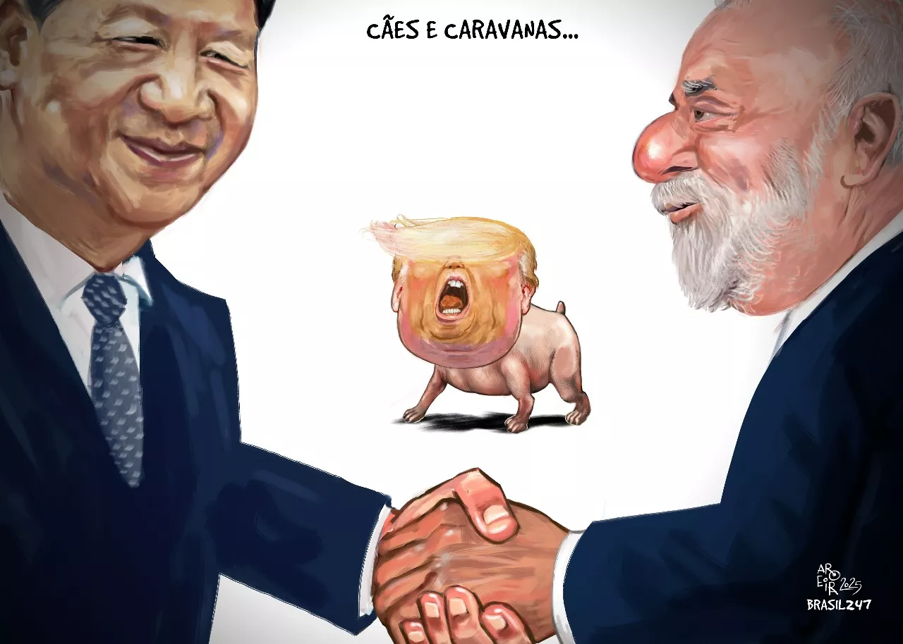 Cães e caravanas
