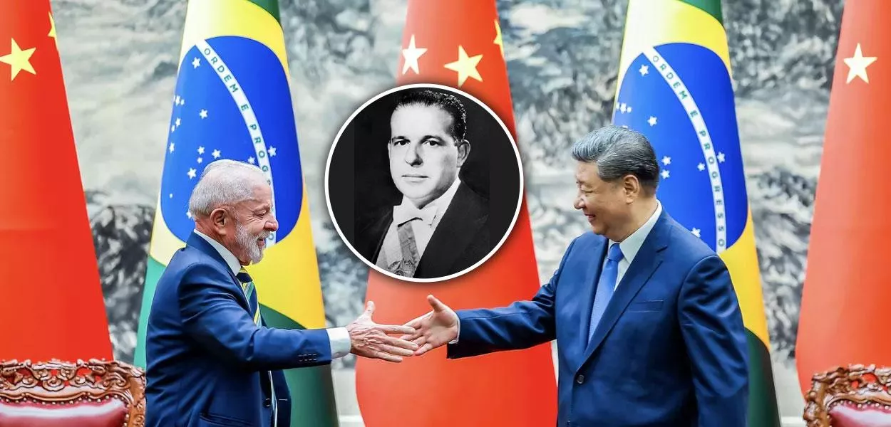Lula, Xi Jinping e João Goulart