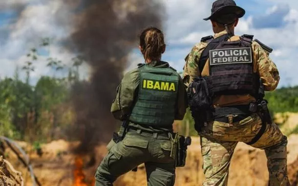Operação conjunta do Ibama e Polícia Federal