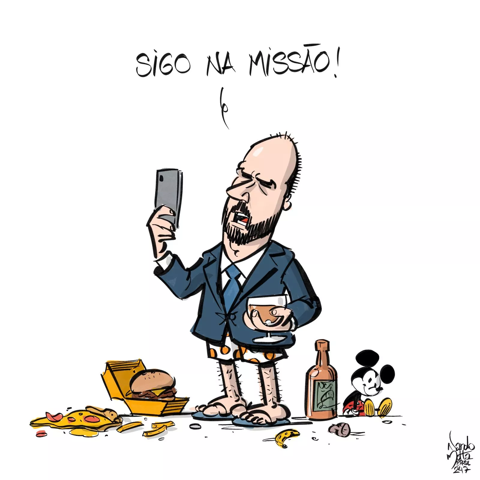 Enquanto isso…