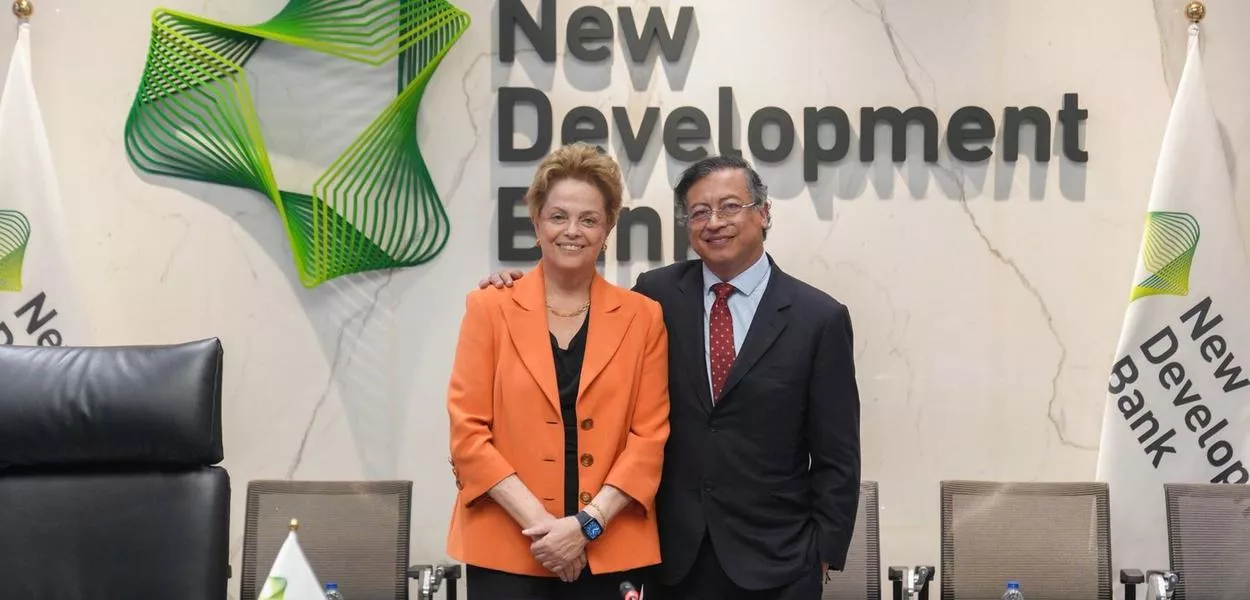 Dilma Rousseff e Gustavo Petro