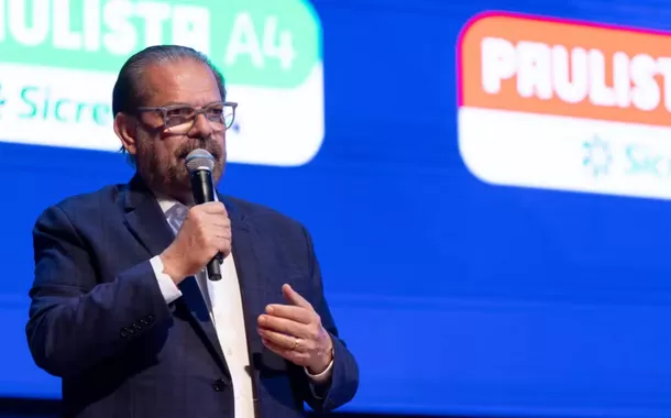 Presidente da Federação Paulista de Futebol, Reinaldo Carneiro Bastos, em 2023