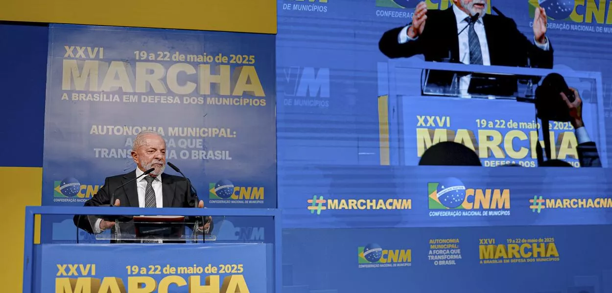 Lula na Marcha dos prefeitos