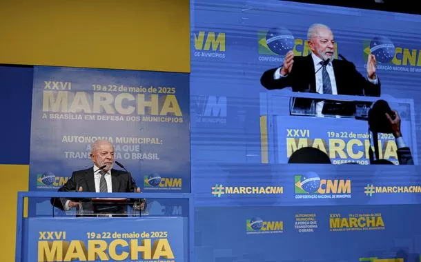 Lula na Marcha dos prefeitos