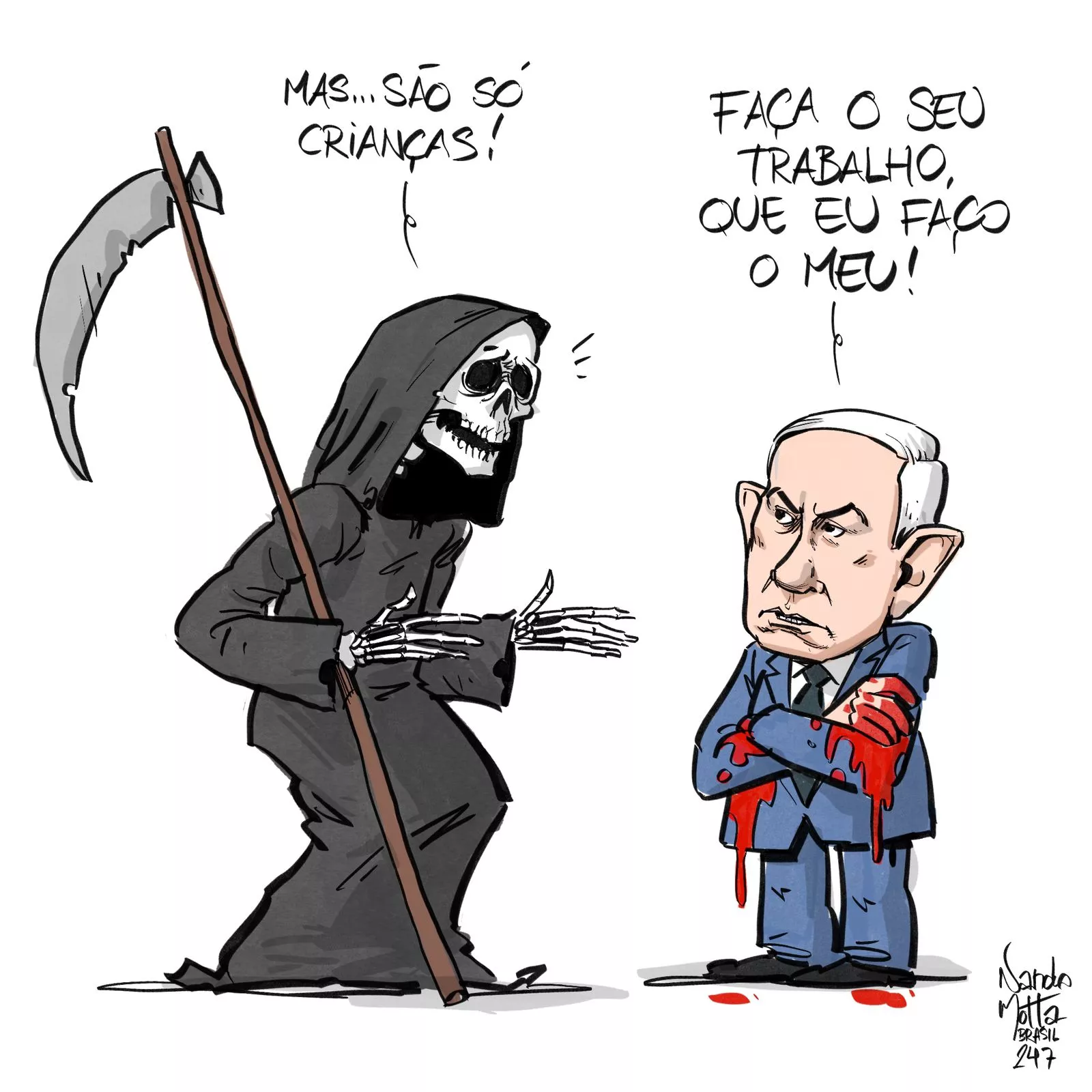 Crueldade sem limites…