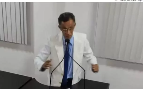 Vereador de Capela (SE), José Carlos “Bebe Água”, comparou desavenças políticas à violência doméstica, em discurso na Câmara local