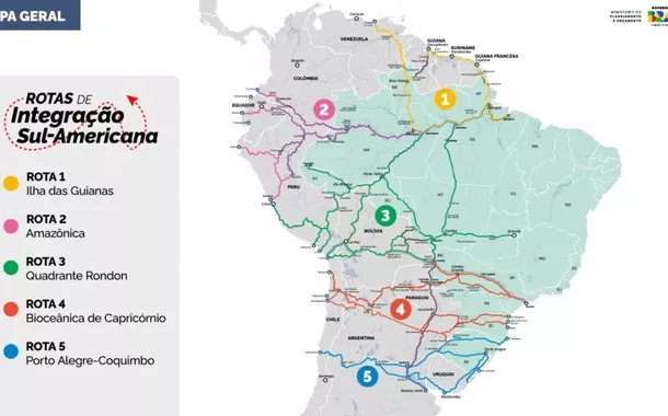 Rotas de Integração Sul-Americana