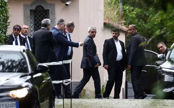 Membros de delegação iraniana deixam reunião em Roma - 23/5/2025   
