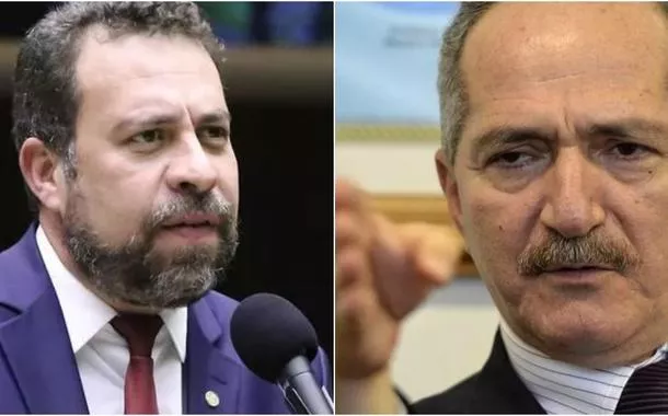 Guilherme Boulos e Aldo Rebelo