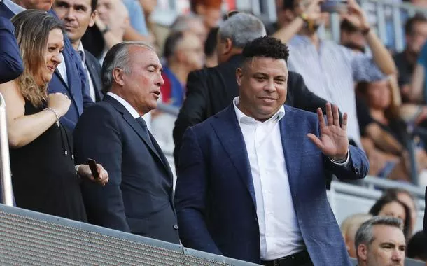 Ronaldo em jogo Barcelona x Real Valladolid - 28/8/2022