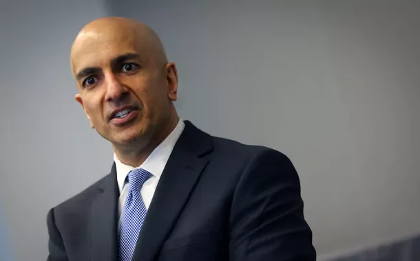 Neel Kashkari, presidente e CEO do Federal Reserve Bank de Minneapolis, fala durante uma entrevista à Reuters na cidade de Nova York, Nova York, EUA, em 22 de maio de 2023