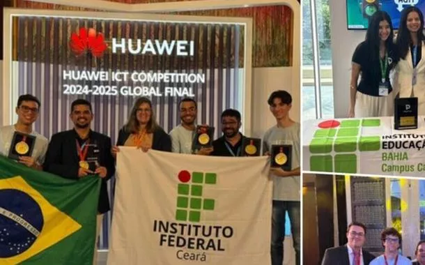 Representantes da delegação brasileira durante a competição na cidade de Shenzhen, na China
