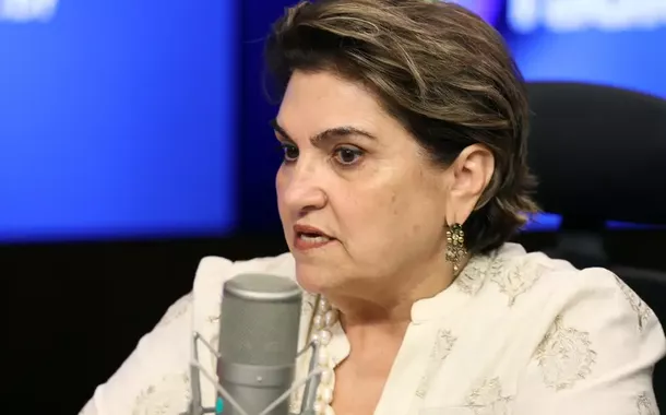 Márcia Lopes, ministra das Mulheres, participa do programa A Voz do Brasil