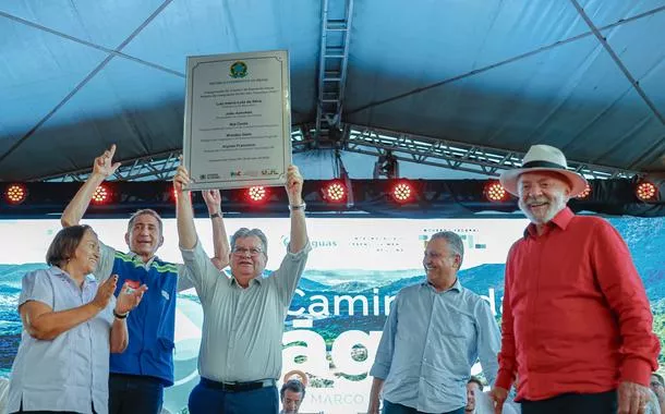 Governador da Paraíba diz que Lula trouxe dignidade ao Sertão ao levar água a quem não tinha