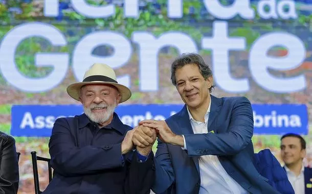 Lula e Fernando Haddad