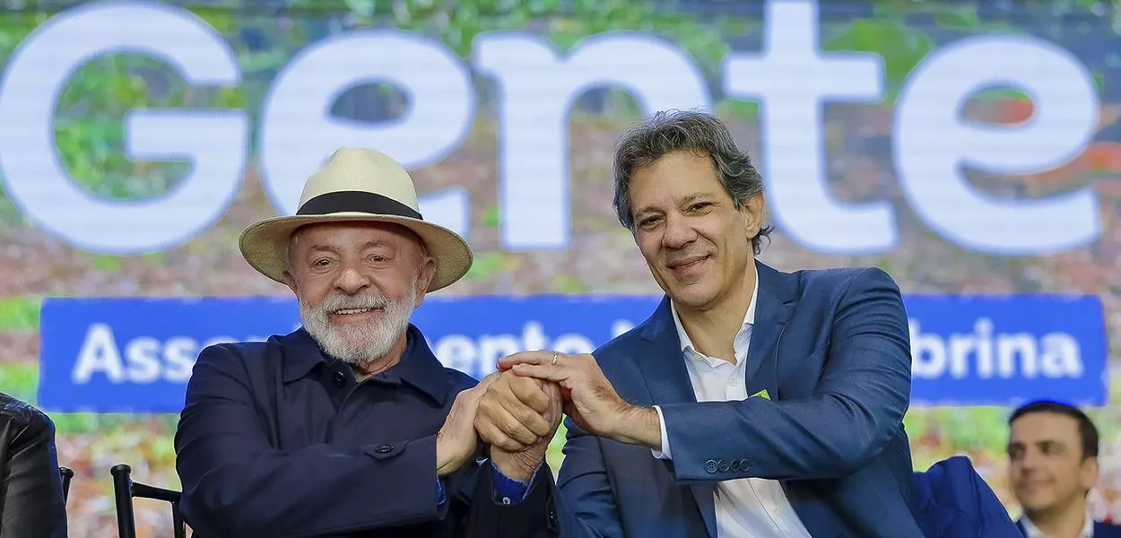 Lula e Fernando Haddad