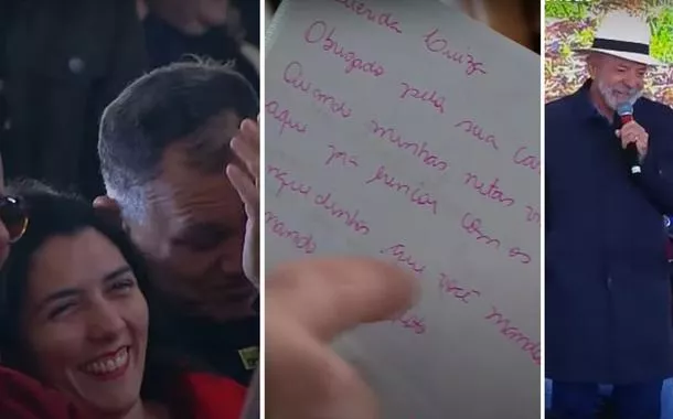 Rochinha e Maneco, uma carta com tinta cor de rosa e Lula ao discursar