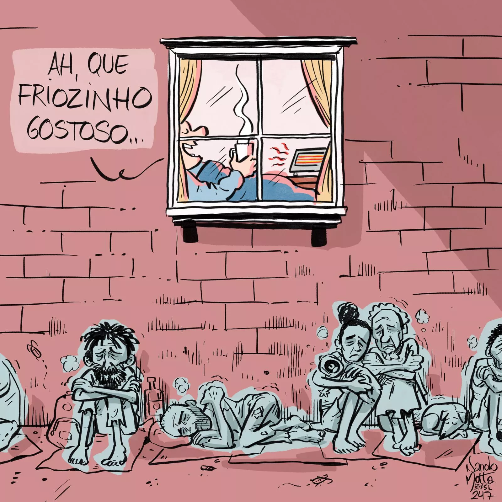Uma charge incômoda - 30 de maio de 2025