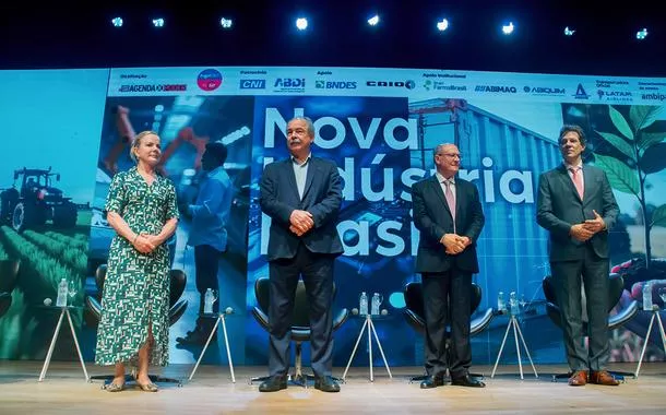 Gleisi Hoffmann, Aloizio Mercadante, Geraldo Alckmin e Fernando Haddad