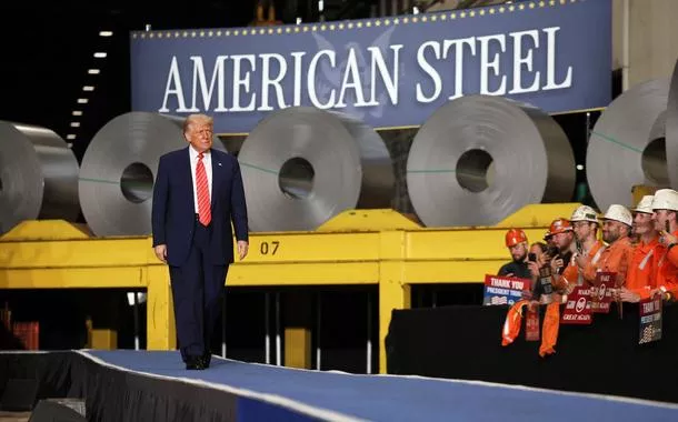 O presidente dos EUA, Trump, visita a U.S. Steel Corporation–Irvin Works em West Mifflin
30/05/2025
