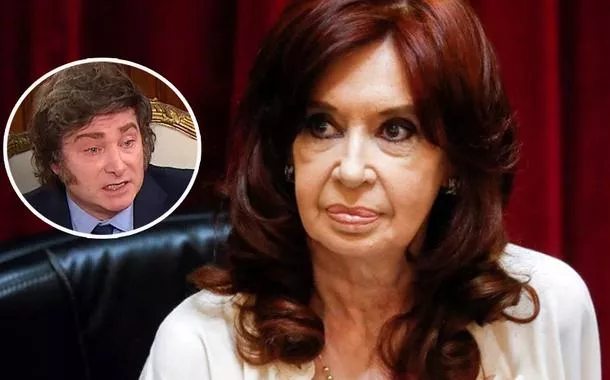 Javier Milei e Cristina Kirchner