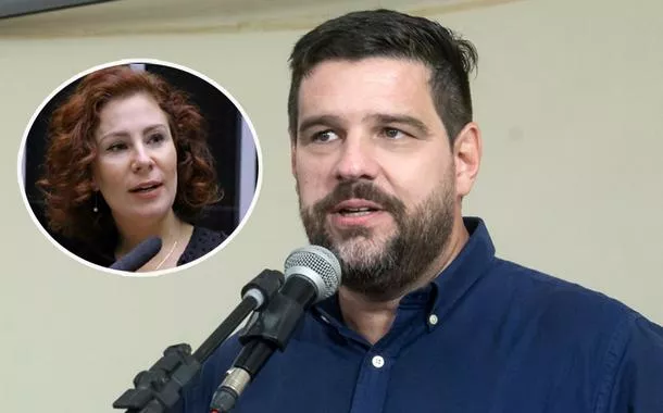 Carla Zambelli e Marcelo Uchôa