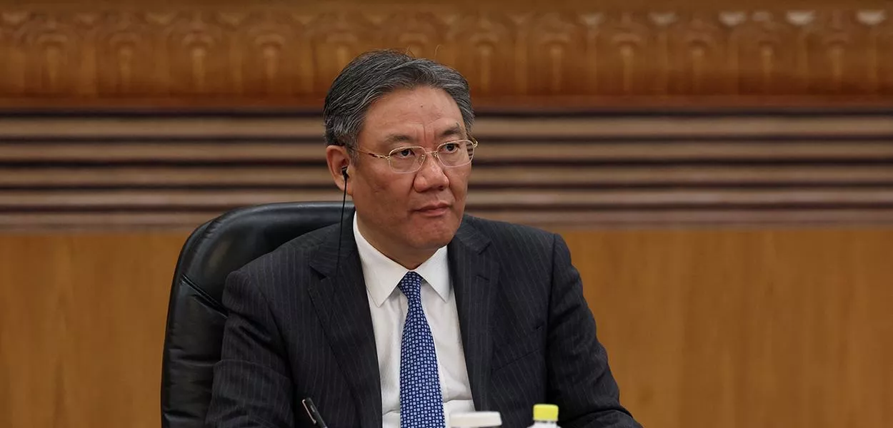 O ministro do Comércio da China, Wang Wentao
