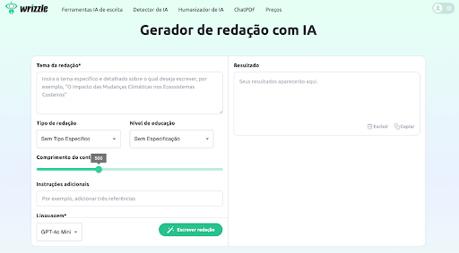 Os 5 melhores geradores de redação gratuitos