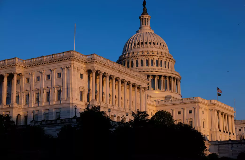 Uma vista do Capitólio, em Washington, EUA, em 1º de julho de 2024