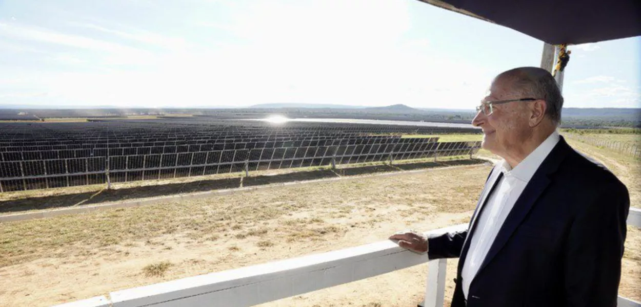 Alckmin inaugura parque solar em Minas