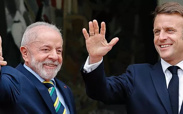 Lula e Emmanuel Macron
