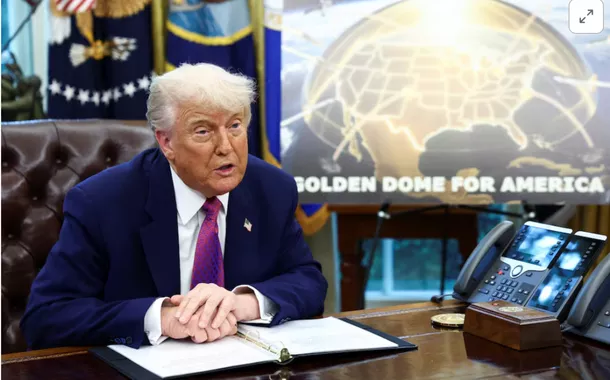 Trump apresenta o Golden Dome